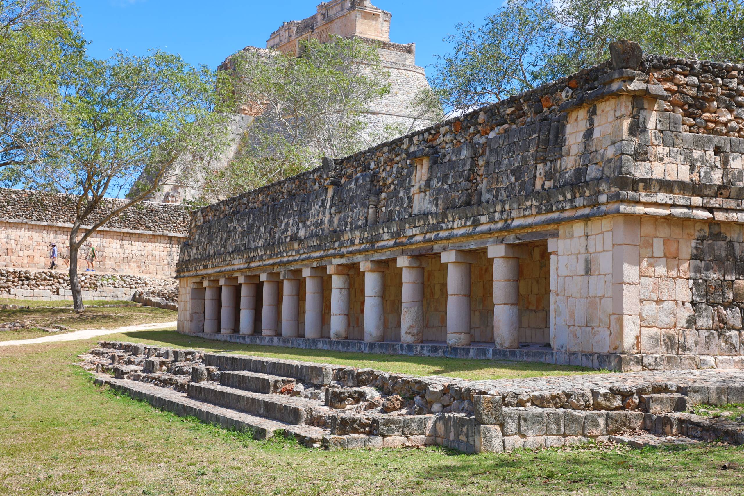 Pirámide del Adivino en Uxmal, Yucatán