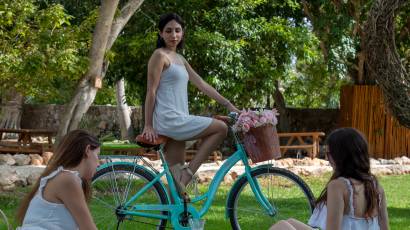 Paseos en bici en Hacienda Yaxnic